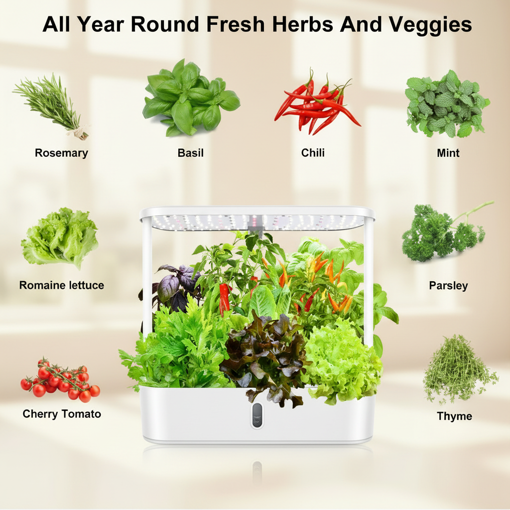 All Year Round Fresh Herbs And Veggies - Original Herb Photos